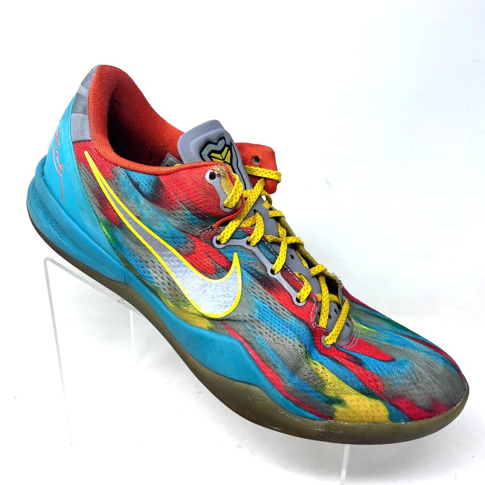 Nike Kobe 8 VIII Venice‎ Beach Men's 13 555035-002 Multicolor Sneaker